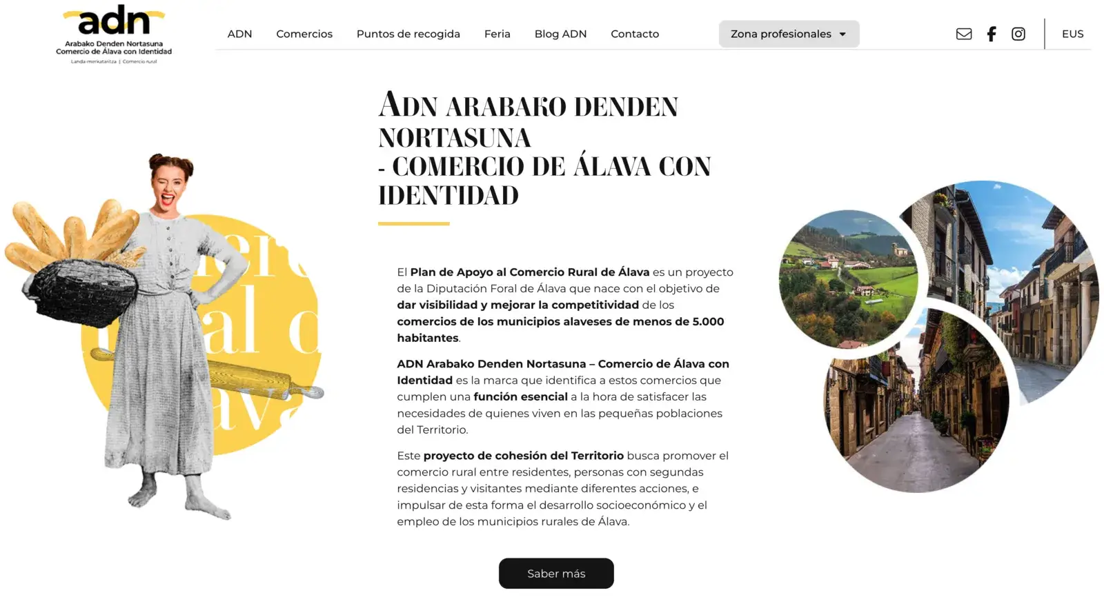 Landa Merkataritza - diseño web en Vitoria