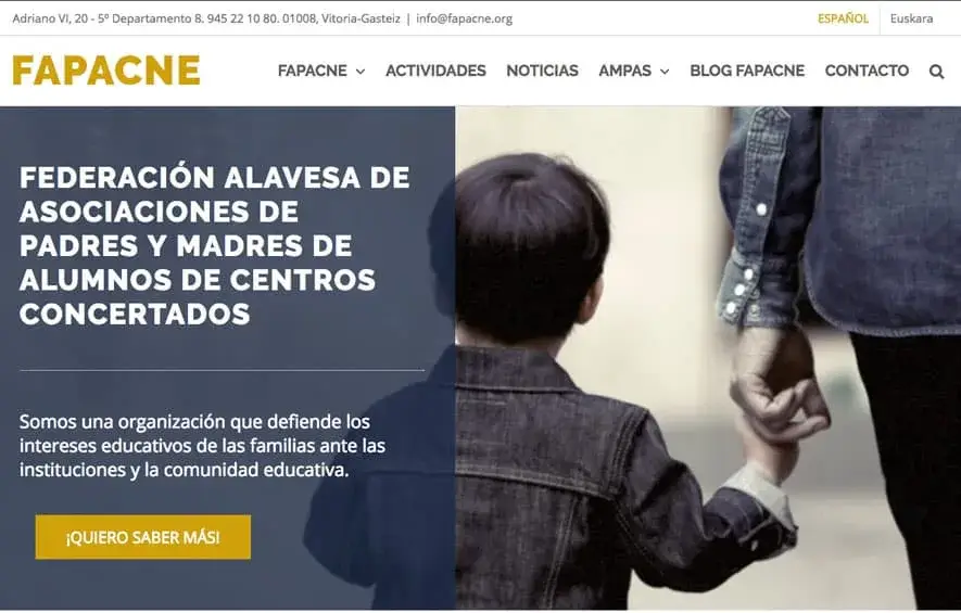 Fapacne - sitio web