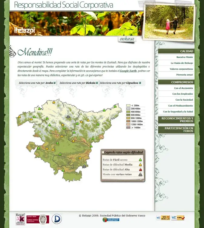 Mendira - sitio web