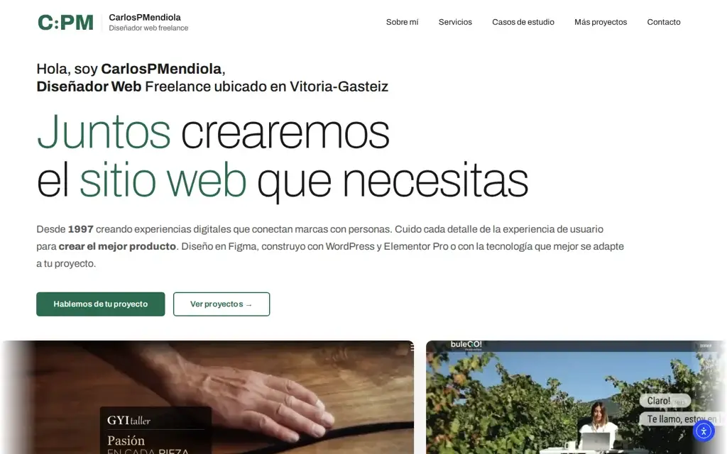 Web de Carlos PMendiola - freelance 2026